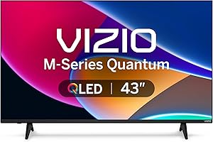 VIZIO 43-Inch MQ6 Series 4K QLED HDR Smart TV: Unparalleled Visuals That Elevate Your Entertainment