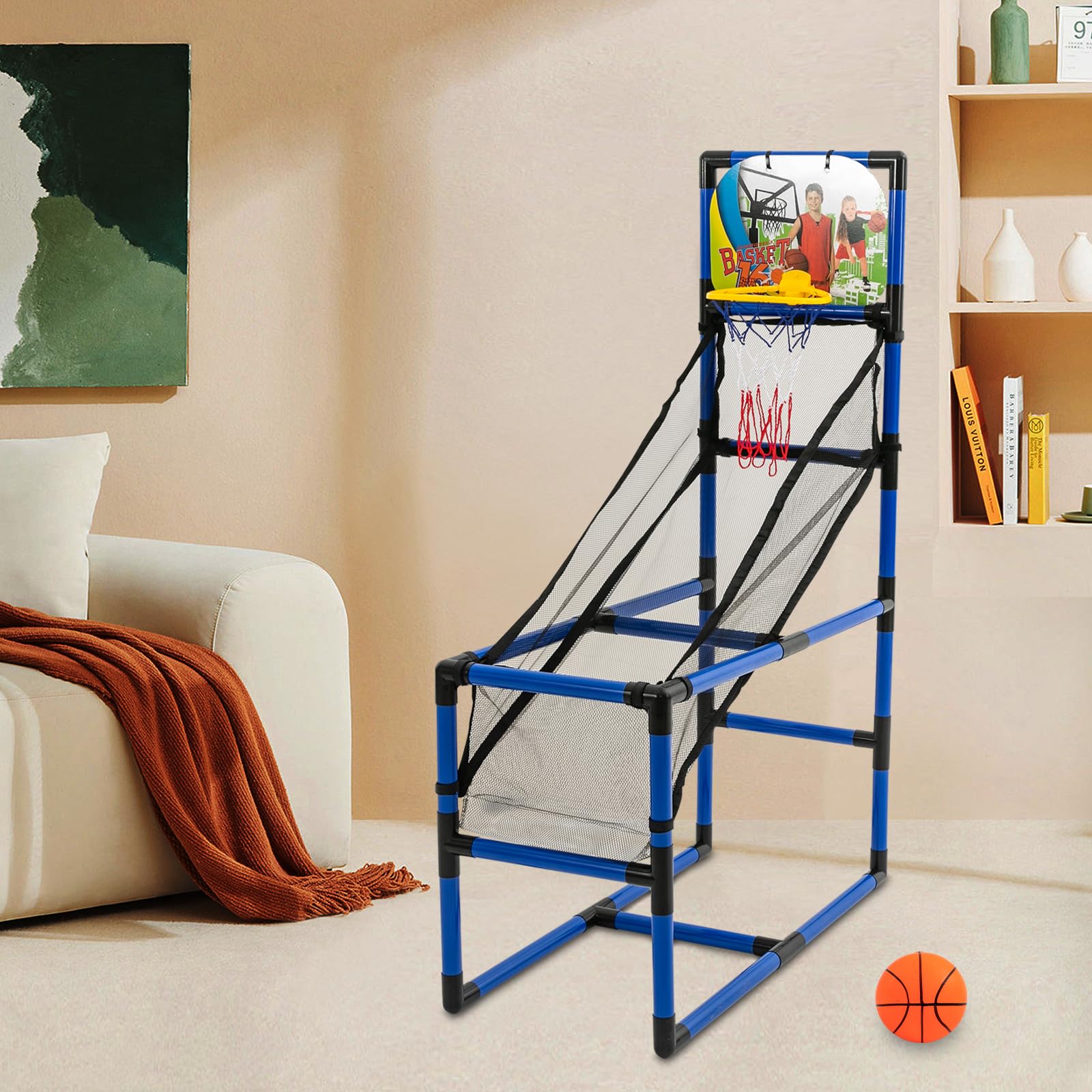 Machine de basket-ball Arcade - Pliable - Jeu de basket-ball électronique