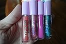 M&U MAKE YOU UP 4pc Unicorn Lip Gloss Stick for Girls- Party Favors Glossy Lip Set with Magic Topper, Girls Birthday Gift, Princess Theme Gift (4 Pack) - Non Toxic
