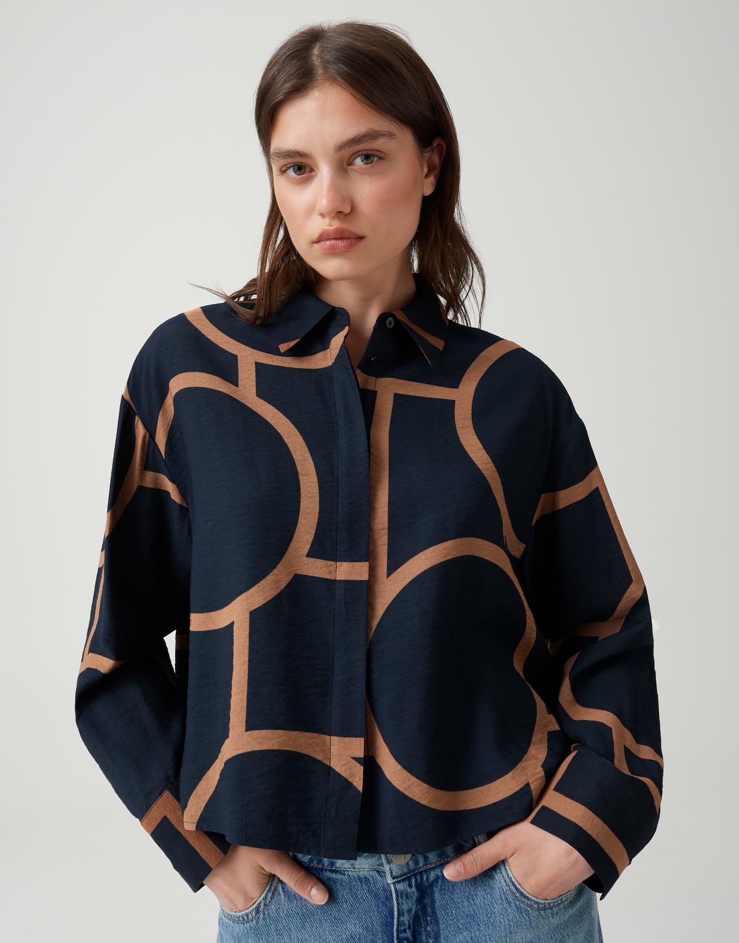 OPUS Printbluse Damen