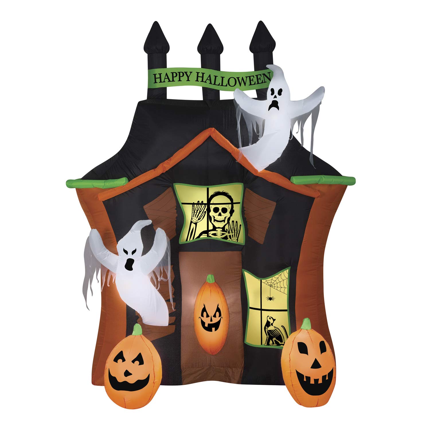 Buy One Holiday Way Spooky Light Up Airblown Inflatable Haunted Ghost
