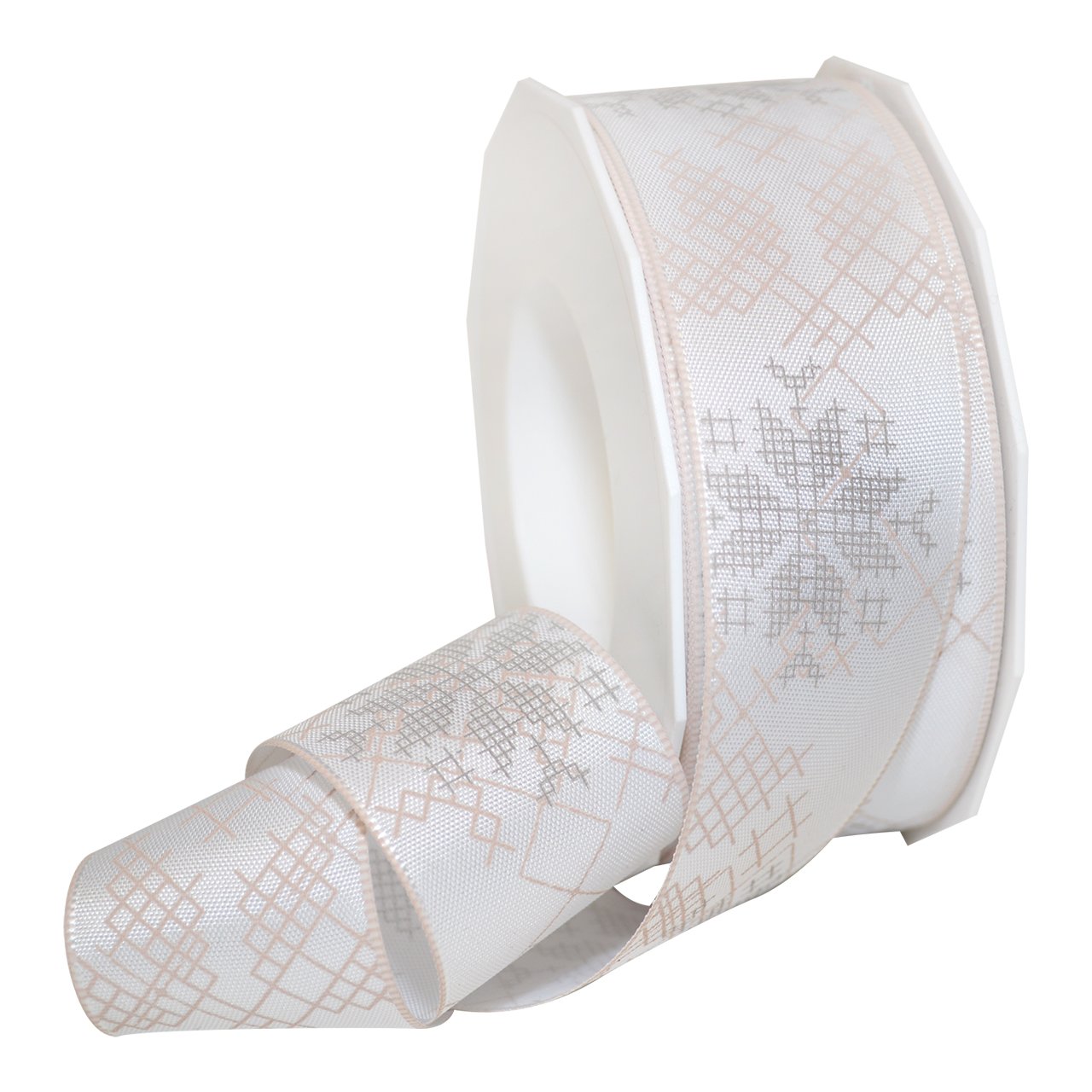 Ruban en acétate de qualité supérieure Morex 69640/20-105 couleur Taupe