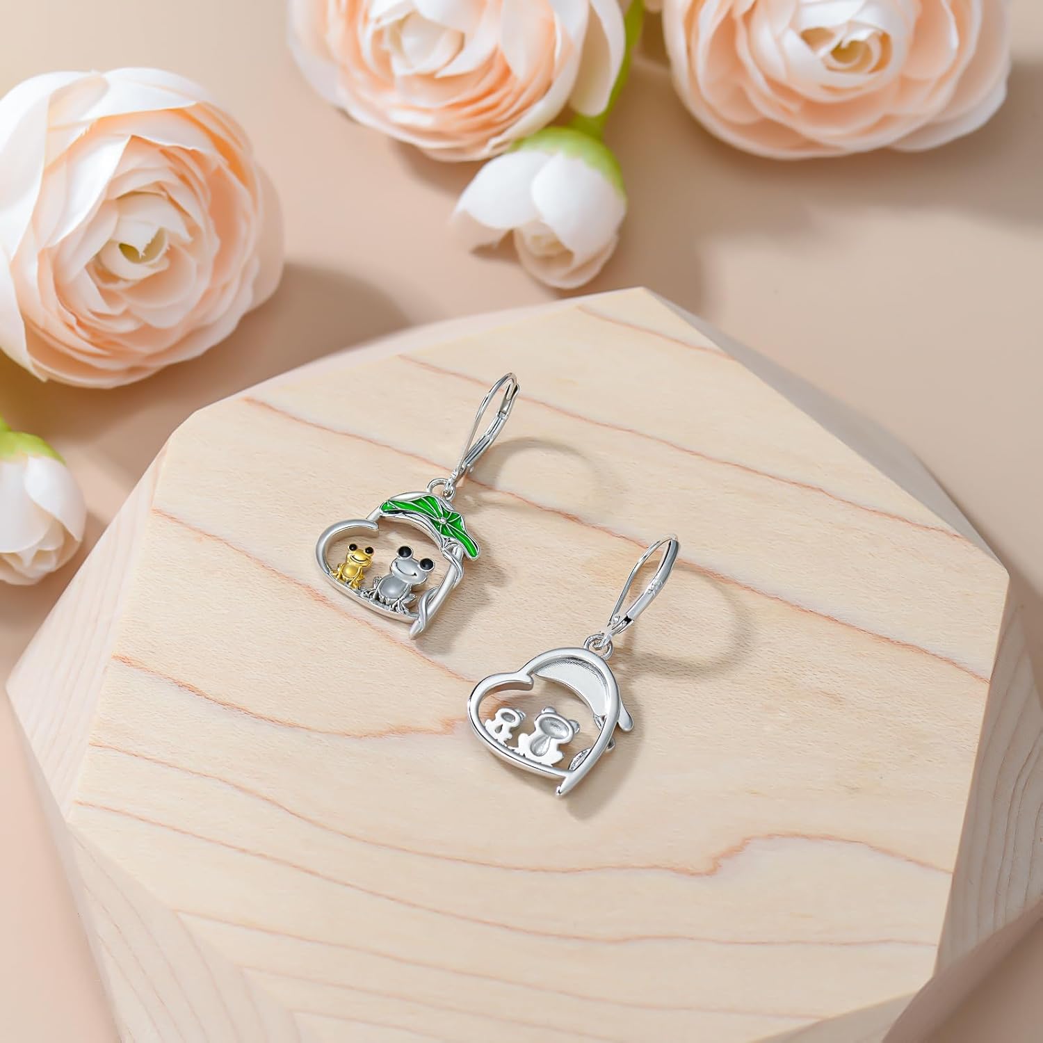 Spider/Squirrel/Snake/Raven/Bee/Scorpion/Ladybug/Duck/Penguin Earrings Sterling 925 Silver Dangle Earrings Animal Jewelry Gift for Women - Image 3