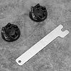 Mixer Coupler Coupling Replacement Part Accessory with Screws Chuck Fit for WP9704230VP Mixer