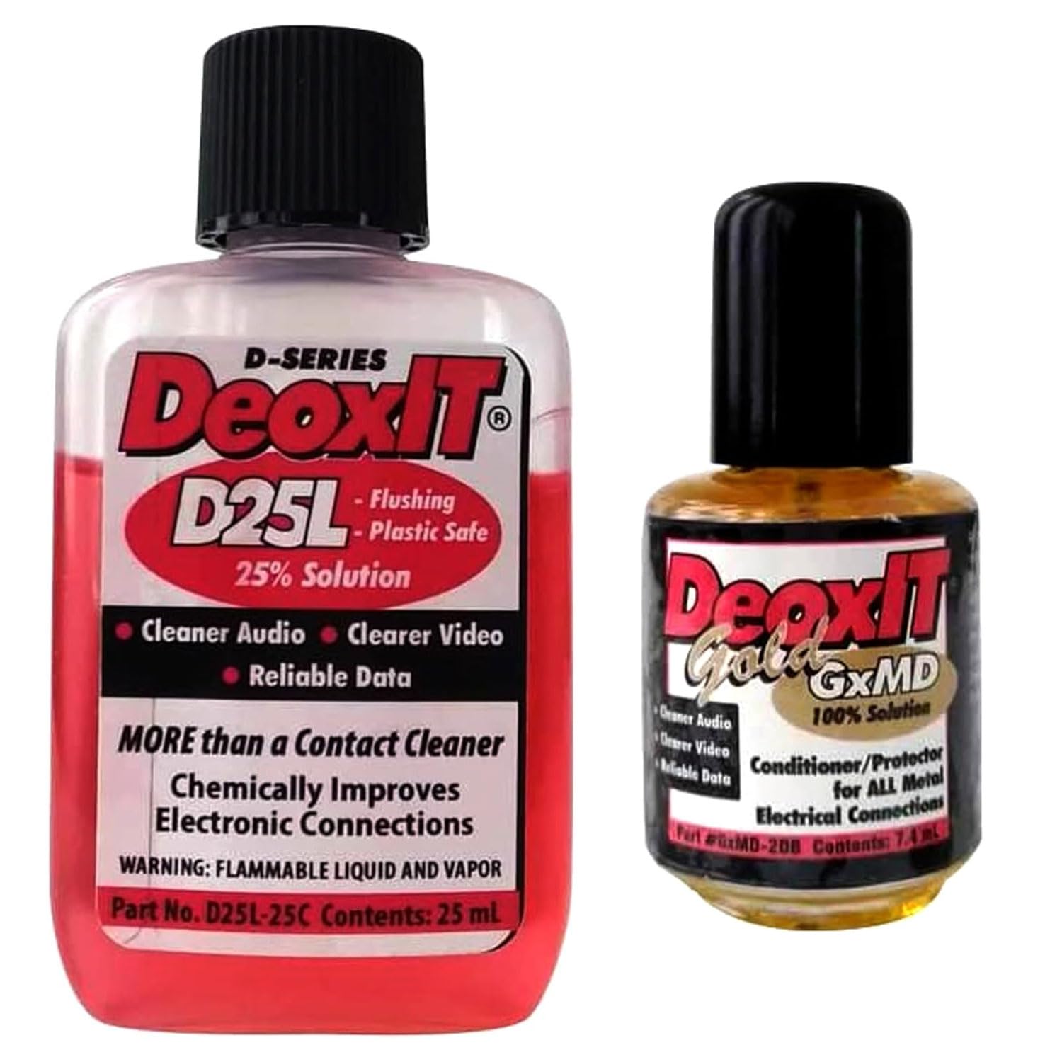 Caig DeoxIT SK-GXMD - Kit de mantenimiento para tubos de vacío con paño de microfibra Keepdrum
