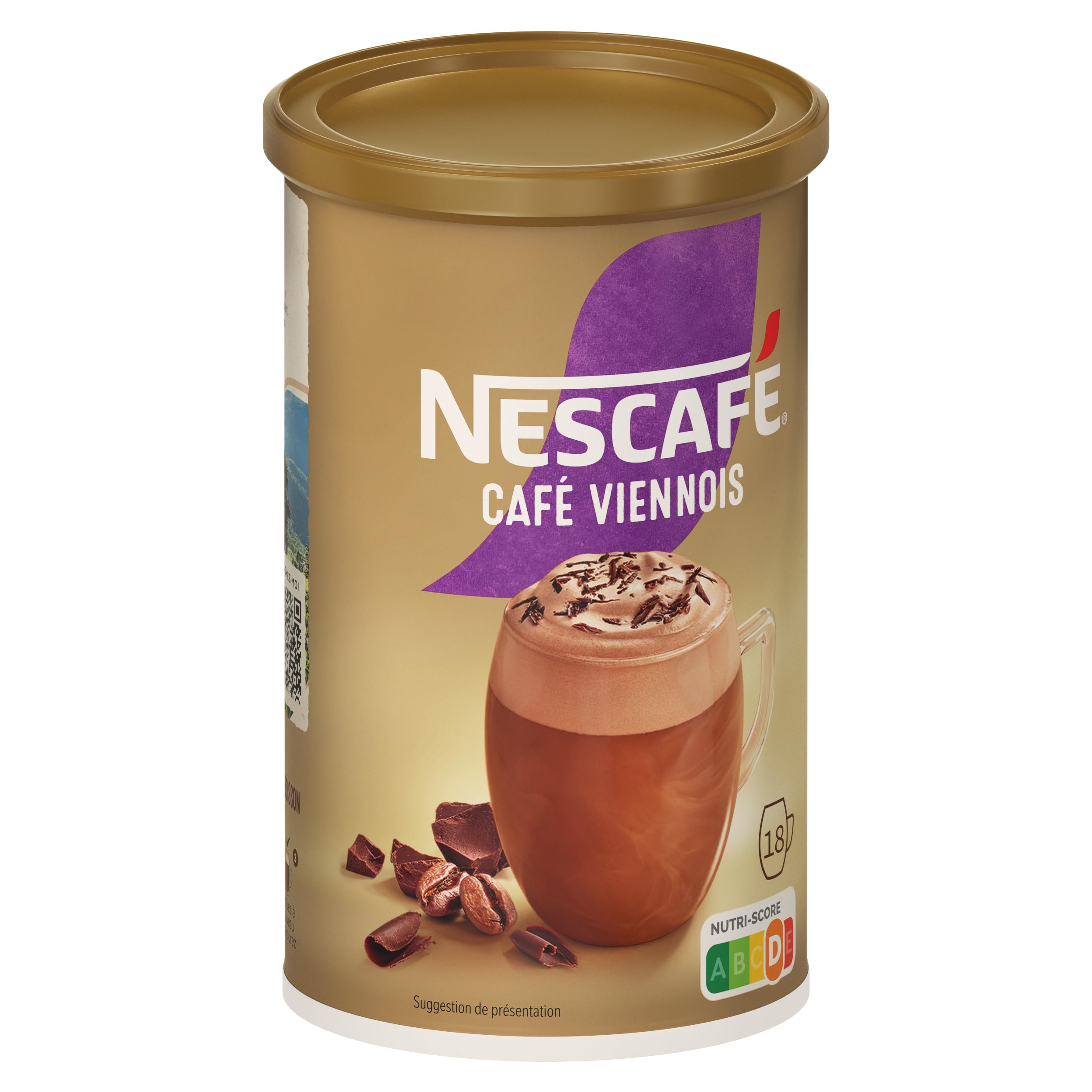 Nescafé Café Vienés, Café Soluble, Caja 306Glot 5