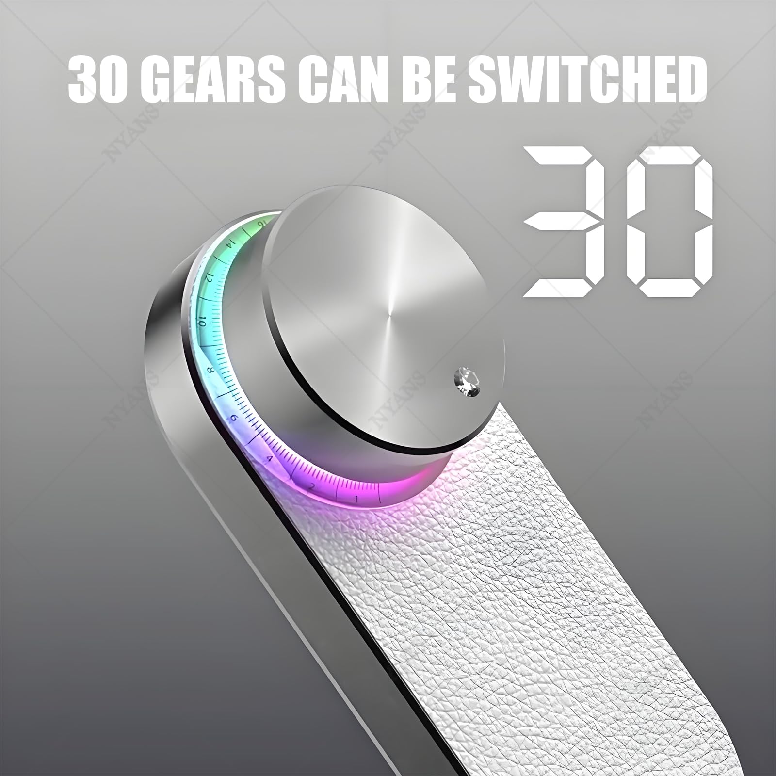 NYANS Set Aspirapolvere e Lima per Unghie, 1000-30000 Giri/Min, Batteria da 1600 mAh, velocità Regolabile, Aspiratore per Polvere, Silenzioso Pink