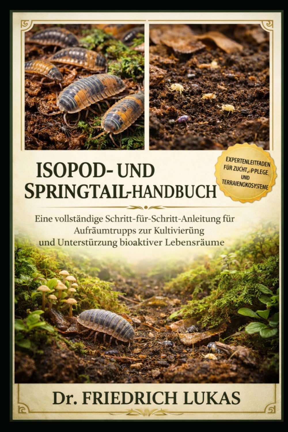 ISOPOD- UND SPRINGTAIL-HANDBUCH: Eine vollständige Schritt-für-Schritt-Anleitung für Aufräumtrupps zur Kultivierung und Unterstützung bioaktiver Lebensräume