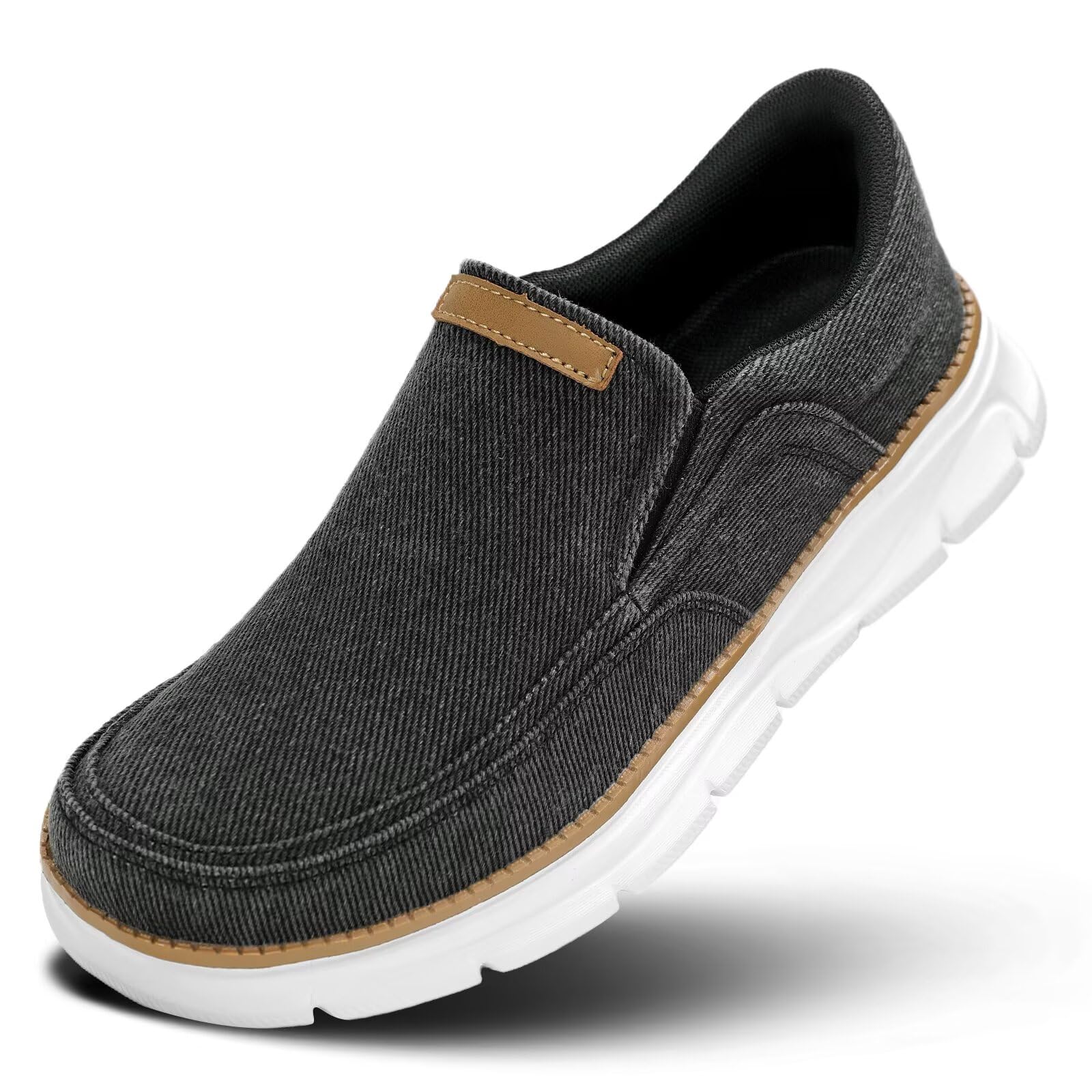 Mens Slip in Loafers Boat Slip On Casual Shoes Fashion Walking Dress Sneakers Work Lightweight Oxfords Soft Sole