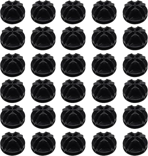 Miniatura 5 de Kyuionty 20 conectores de cubo de alambre, conector organizador de cubo de rejilla de plástico para organizador modular de almacenamiento de armario