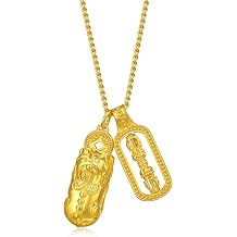 CHOW SANG SANG 999.9 24K Pure Gold Necklace Price-by-Weight 8.6g
