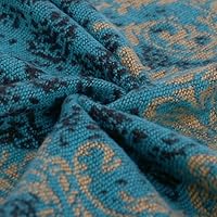 Vista 45 de Poncho chal para mujer, suéteres suaves y cálidos para mujer, parte delantera abierta, poncho de viaje para otoño, invierno y primavera