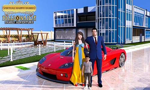 Jogos Virtuais e Felizes para a Família: A Aventura Familiar Bilionária (Histórias de Namoradas Virt