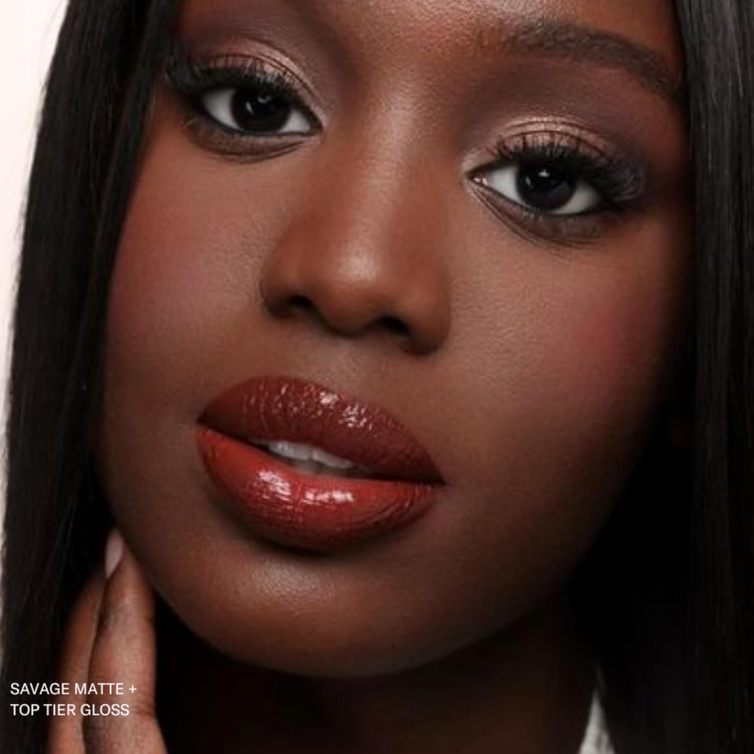 The Lip Bar - Nonstop Liquid Matte Lipstick, Savage (Chocolate Red-Brown) - High Pigment - One Swipe - Long Lasting - Jojoba Oil & Vitamin E - Vegan & Cruelty Free - Makeup & Cosmetics - .24 fl oz - Image 7