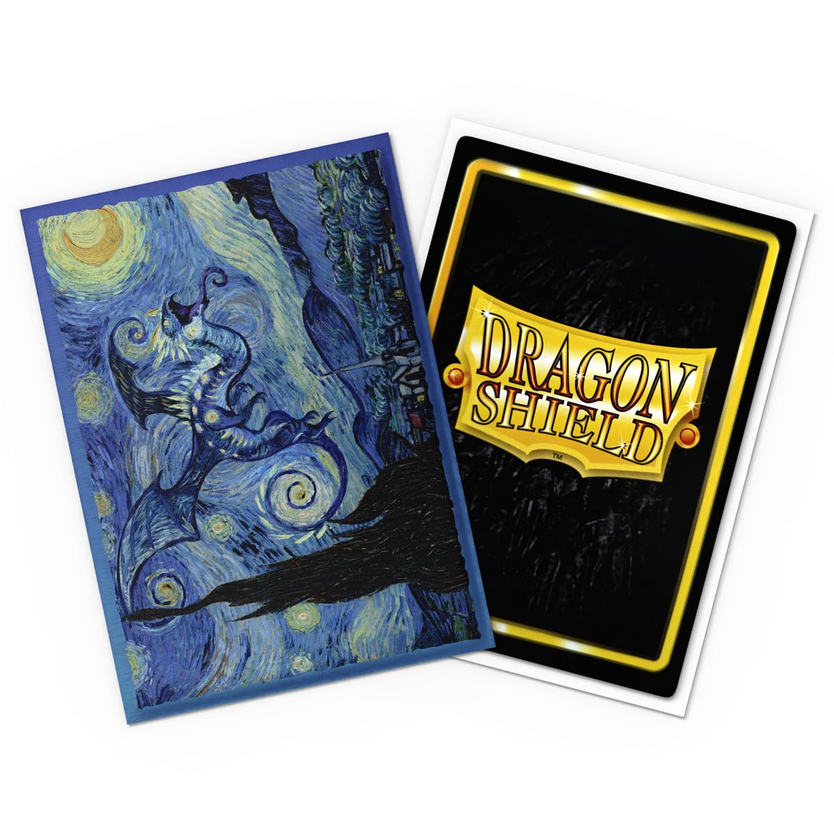 Amazon.com: Dragon Shield | Brushed Art Sleeves | Limited Edition: Starry  Night | 100 CT - Smooth & Tough Premium TCG Sleeves