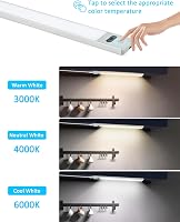 BOYIR 30cm Dimmable LED Szalag Érzékelővel 3 Szín Konyhai Munkalapvilágítás 3