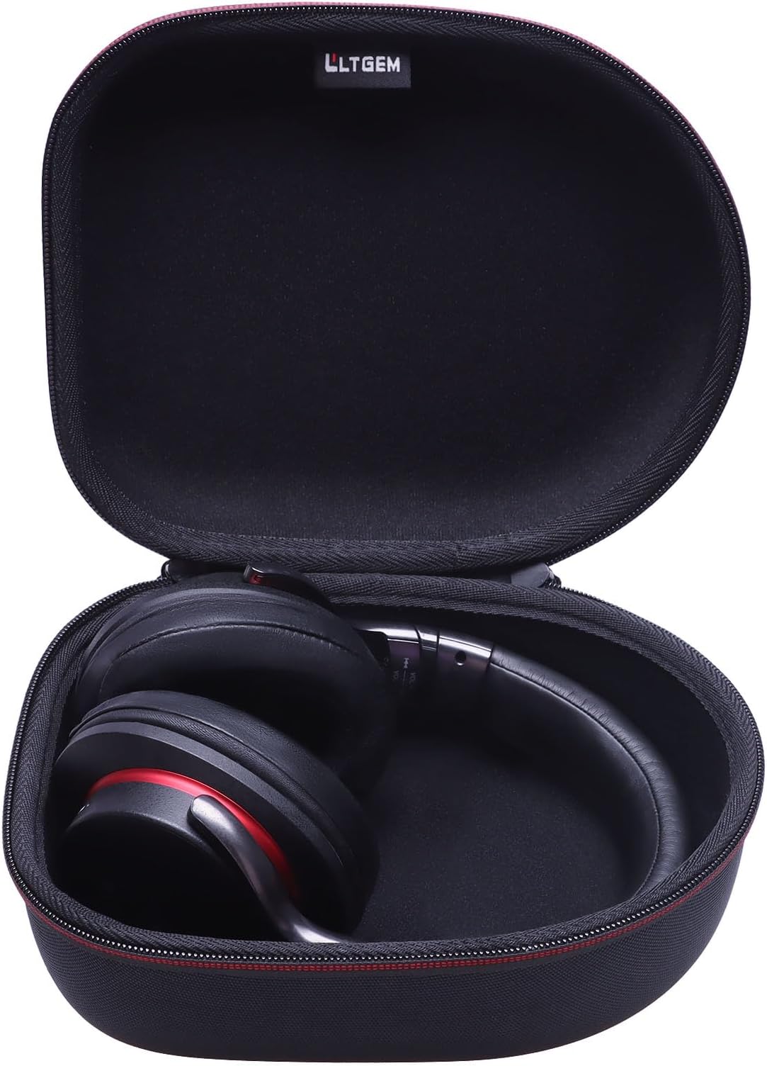 Headphone Headset Case Compatible with JBL, Beats, Sony, Soundcore Anker, Raycon, TOZO, SteelSeries, Logitech, Jabra, Bose, Audio-Technica, Sennheiser Headphones, Black