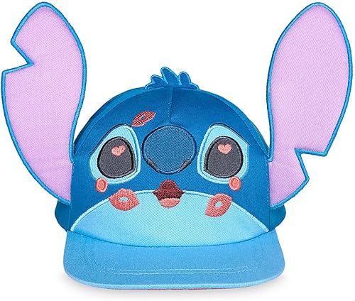 Disney Sombrero de puntada y ángel para niña, color azul