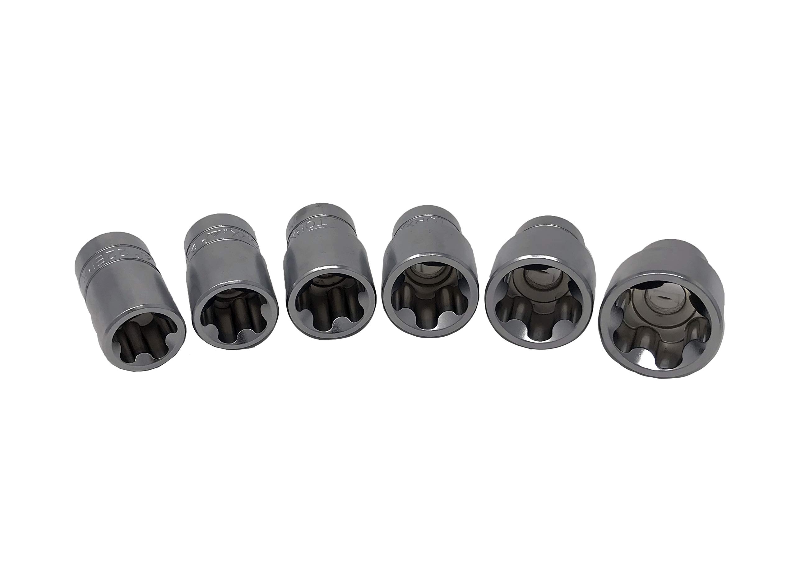 CTA Tools 5066 - Juego de 6 llaves de vaso EPR Torx Plus de 5 pt, 1/2 pulgada