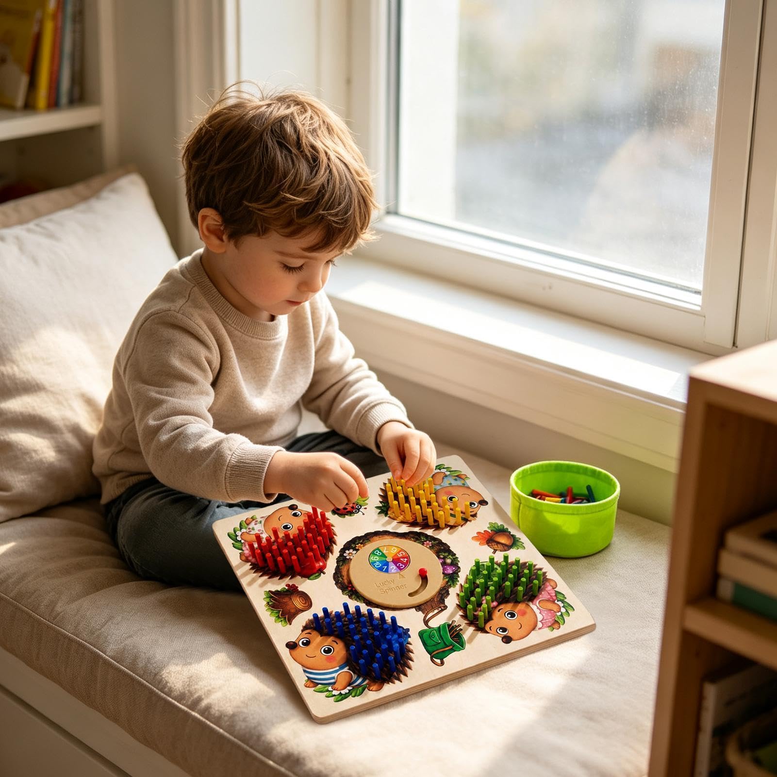 Giocattoli Per La Motricità Fine con giochi educativi sensoriali | Ausilio Didattico Per Educazione Precoce Animale per Bambini e Bambine Scuola 'Infanzia Viaggio Feste