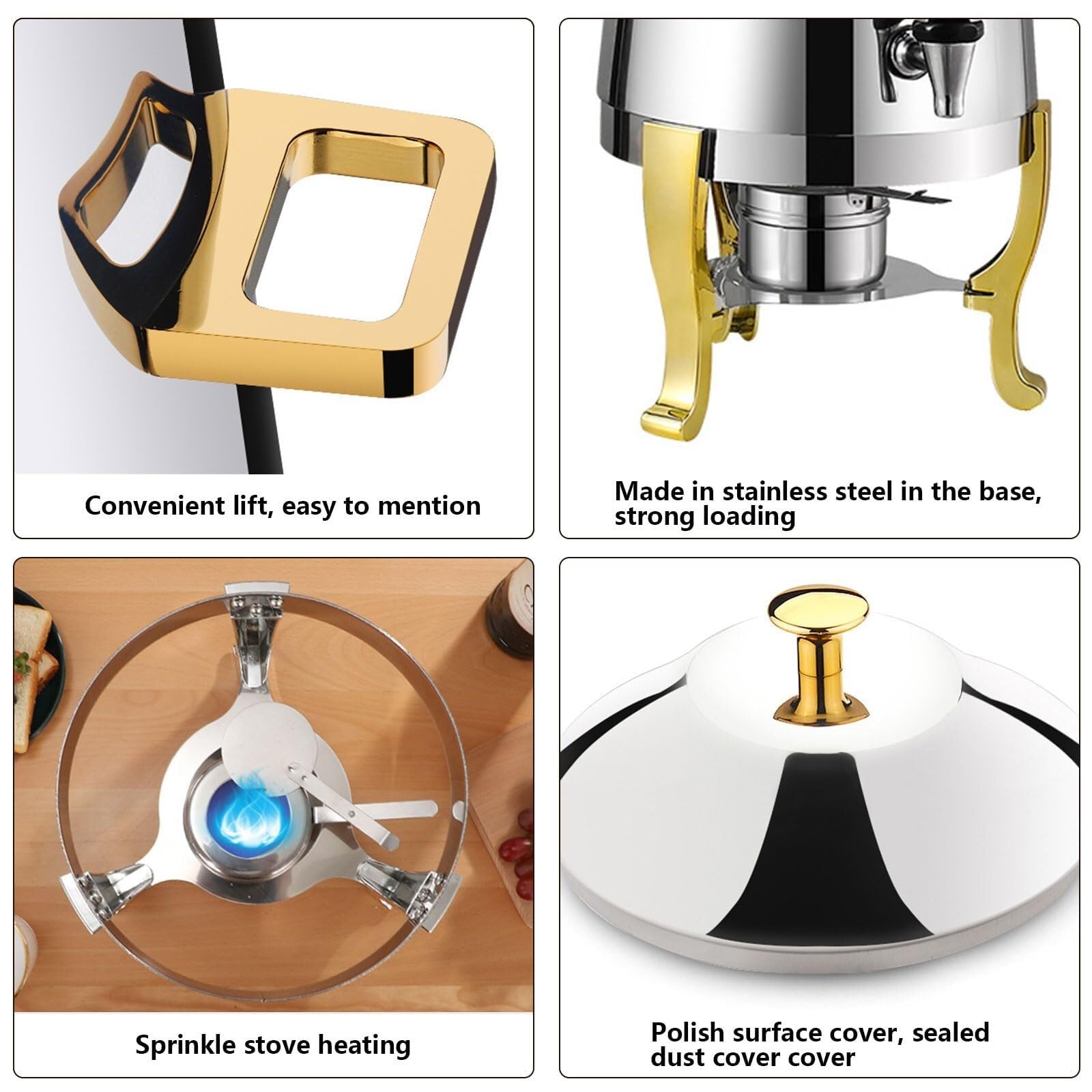 inless - Dispenser per bevande calde da 13 l, per servire caffè e succhi di frutta, per feste, eventi, buffet