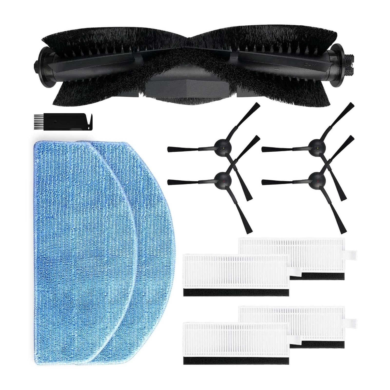 EMCFBFJ Lvtengai Replacement Parts Compatible for Tikom G8000 G8000 Pro, Robotic Vacuum Cleaner Not applicable to G8000 MAX
