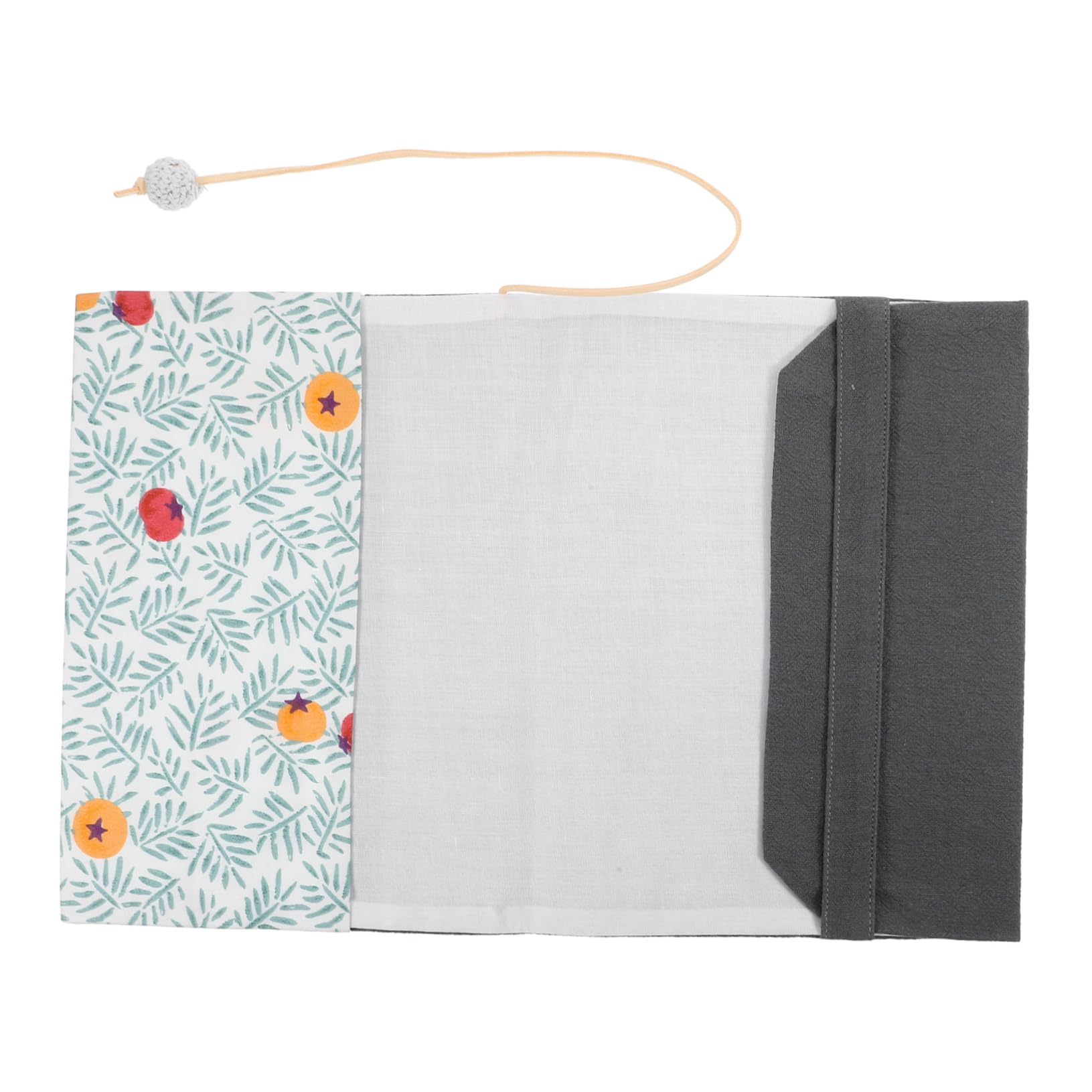 Lurrose 3pièces Couverture Tissu Pratique Pour Housse Décorative Réutilisable Pour Avec Motifs Et Élégants