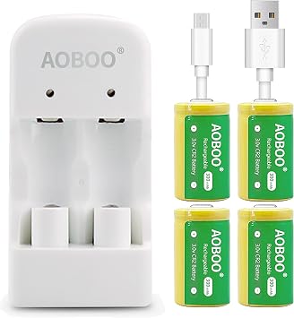 CR2 3V 300Mah Rechargeable Battery 2Pcs with USB Charger Battery CR2 3Volt CR15H270 CR15266 CR15270 Cr2 3v Charger 4pcs Batteries