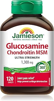 Jamieson Glucosamine Chondroitin Msm 1300Mg 120 Capsules