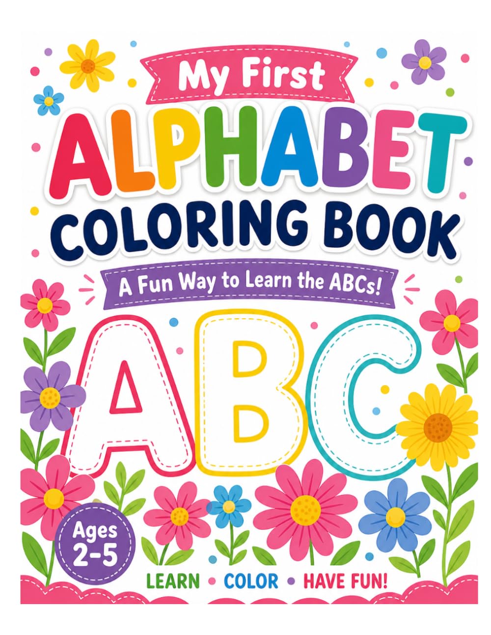 My First Alphabet Coloring Book