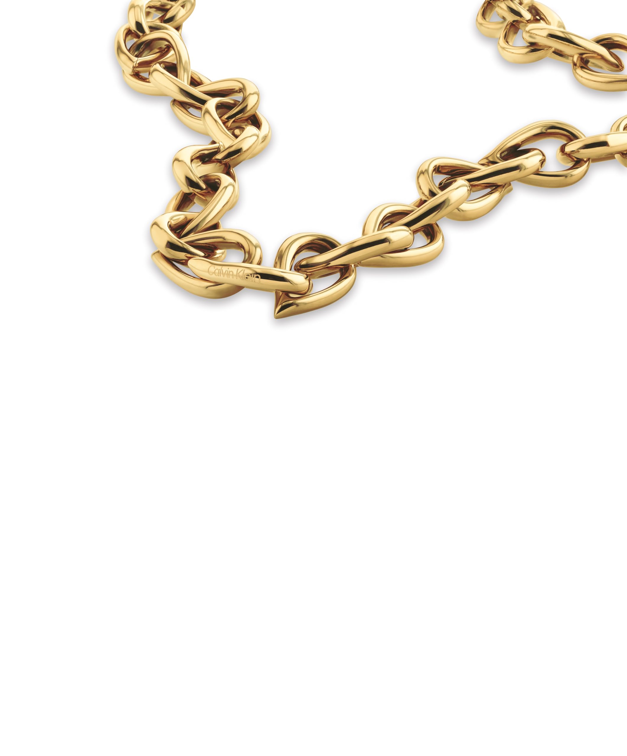 Calvin Klein Gliederkette für Damen Kollektion SCULPTURED DROPS aus Edelstahl - 35000918