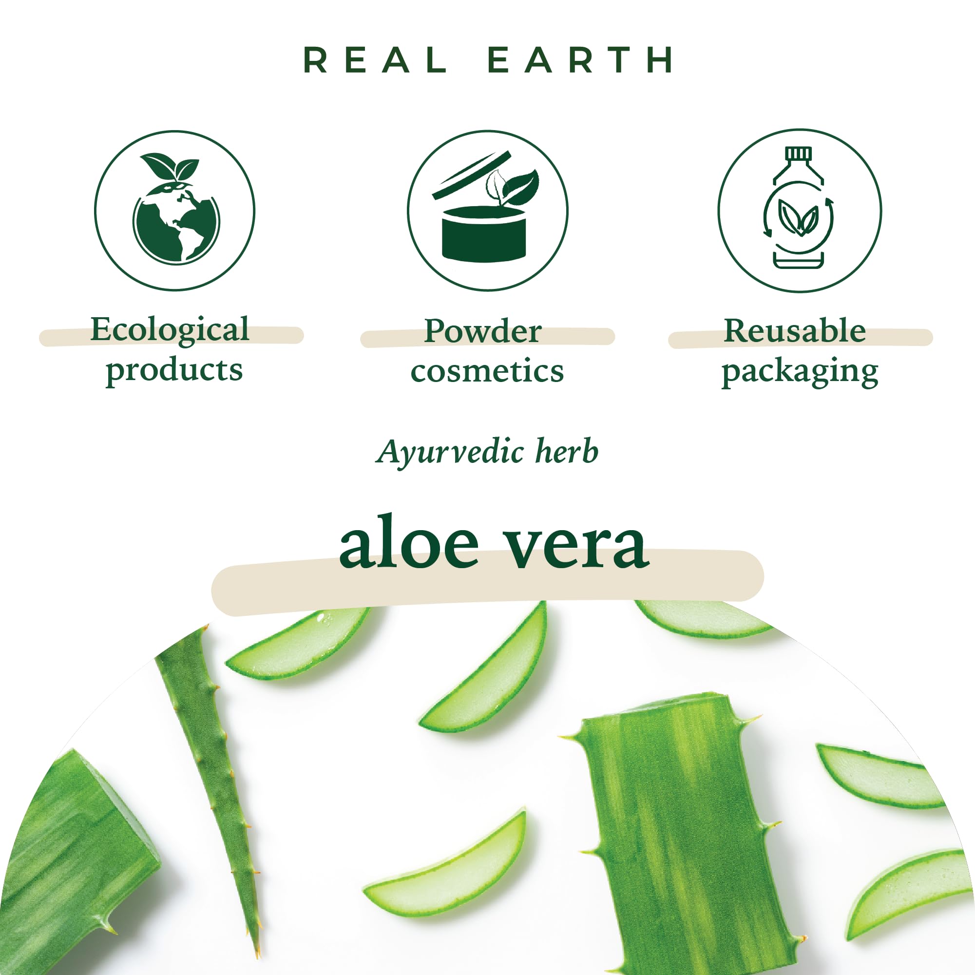 eveline natural aloe vera Eveline Cosmetics Organic Aloe Moisturizing and Mattifying Face Gel 50 ml main image 0