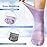 Bulinlulu Diabetic Socks for Women Men,6 Pairs Non Binding Diabetic Ankle Wide Socks with Seamless Toe 6-9 9-11 13-15(Extra Large,Black-6 Pairs)