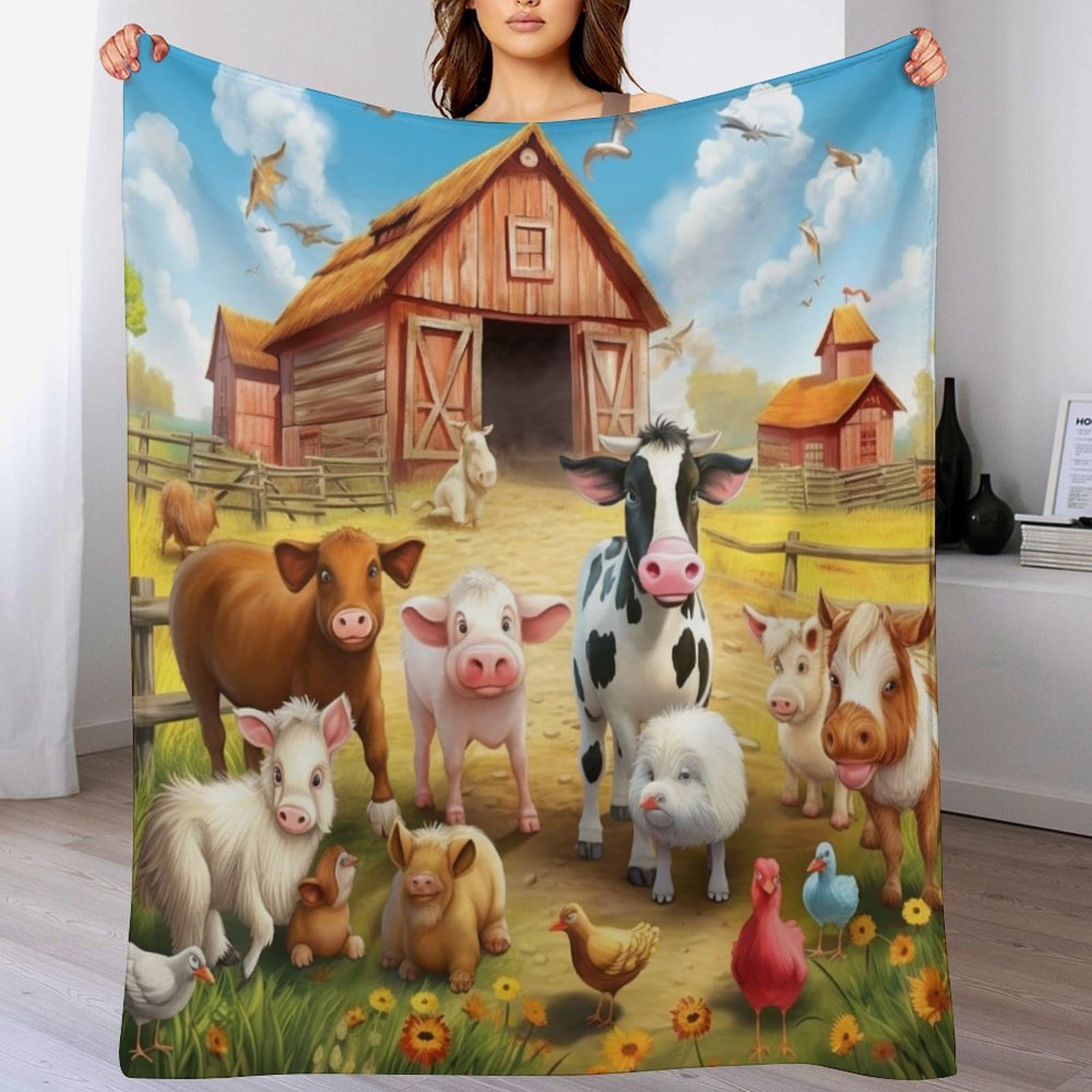 Manta de forro polar para sofá y tardes de películas cama infantil 100x130 cm