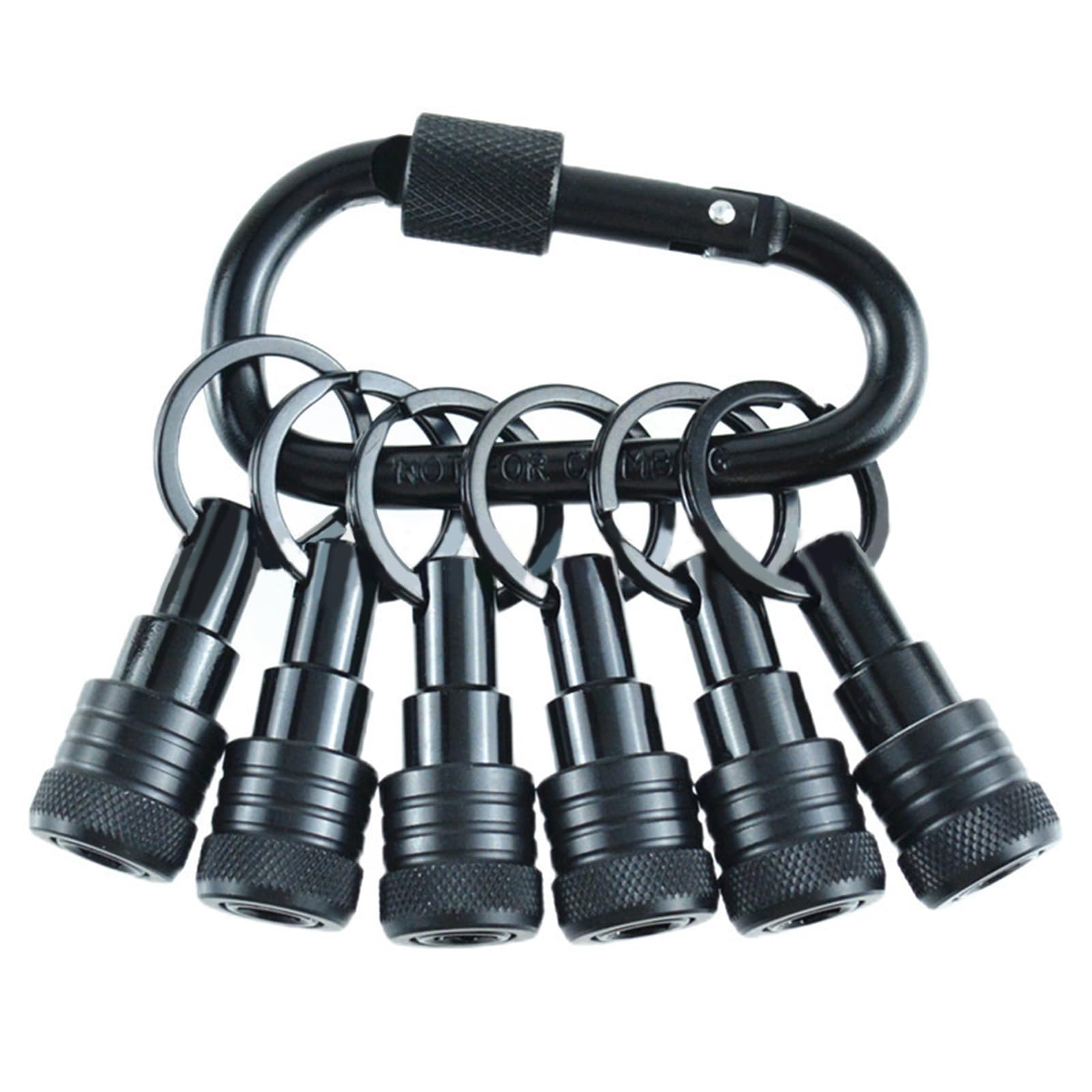 6pcs 1 / 4inch Hexagonal Shanks Sockets Bit Holders Set Screwdriver Bit Holders Set Multifunction for Easy Storage & Tran Screwdriver Storage