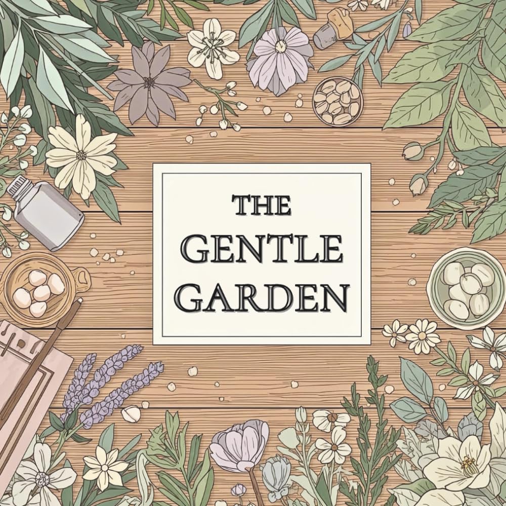 The Gentle Garden: Botanical Coloring Book for Quiet Moments