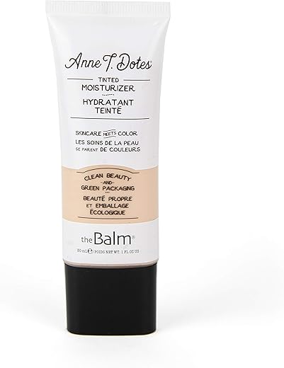 theBalm Anne T. Dotes Tinted Moisturizer, 10 (For Very Fair Skin), 1 fl. oz.