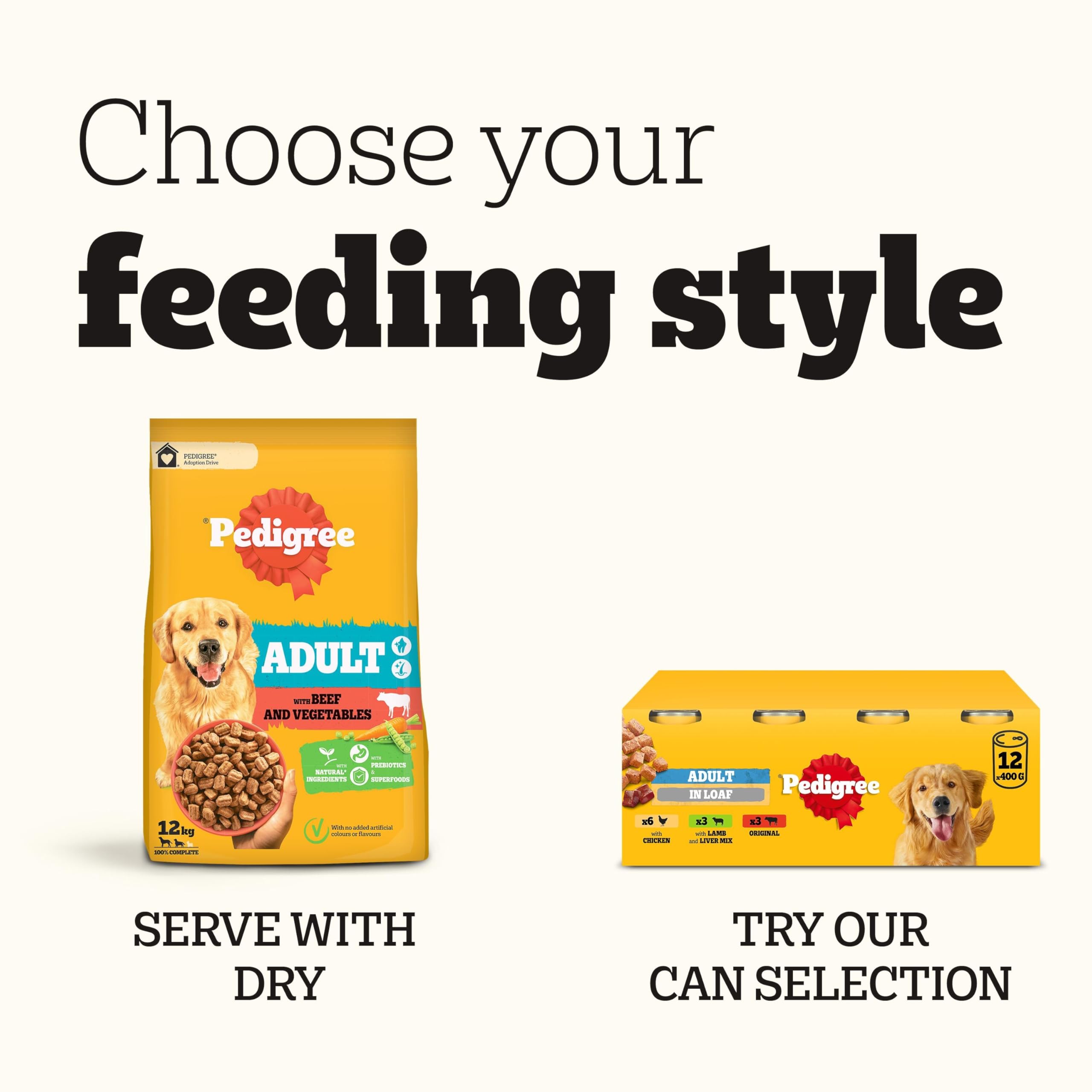 Pedigree Vital Protection, Cibo per Cani con Pollo e Agnello in Gelatina [Etichetta in Lingua Italiana Non Garantita]