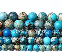 Vista 44 de 12MM 30 unidades de cuentas sueltas de jaspe obsidiana de copo de nieve marrón natural para hacer joyas, pulseras DIY