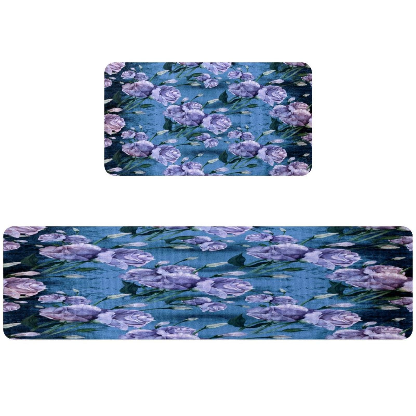 Alfombrilla de cocina antideslizante lavable para evitar resbalones y manchas
