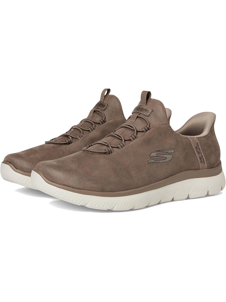 Brown SKECHERS Summits Korlo Hands Free Slip-In