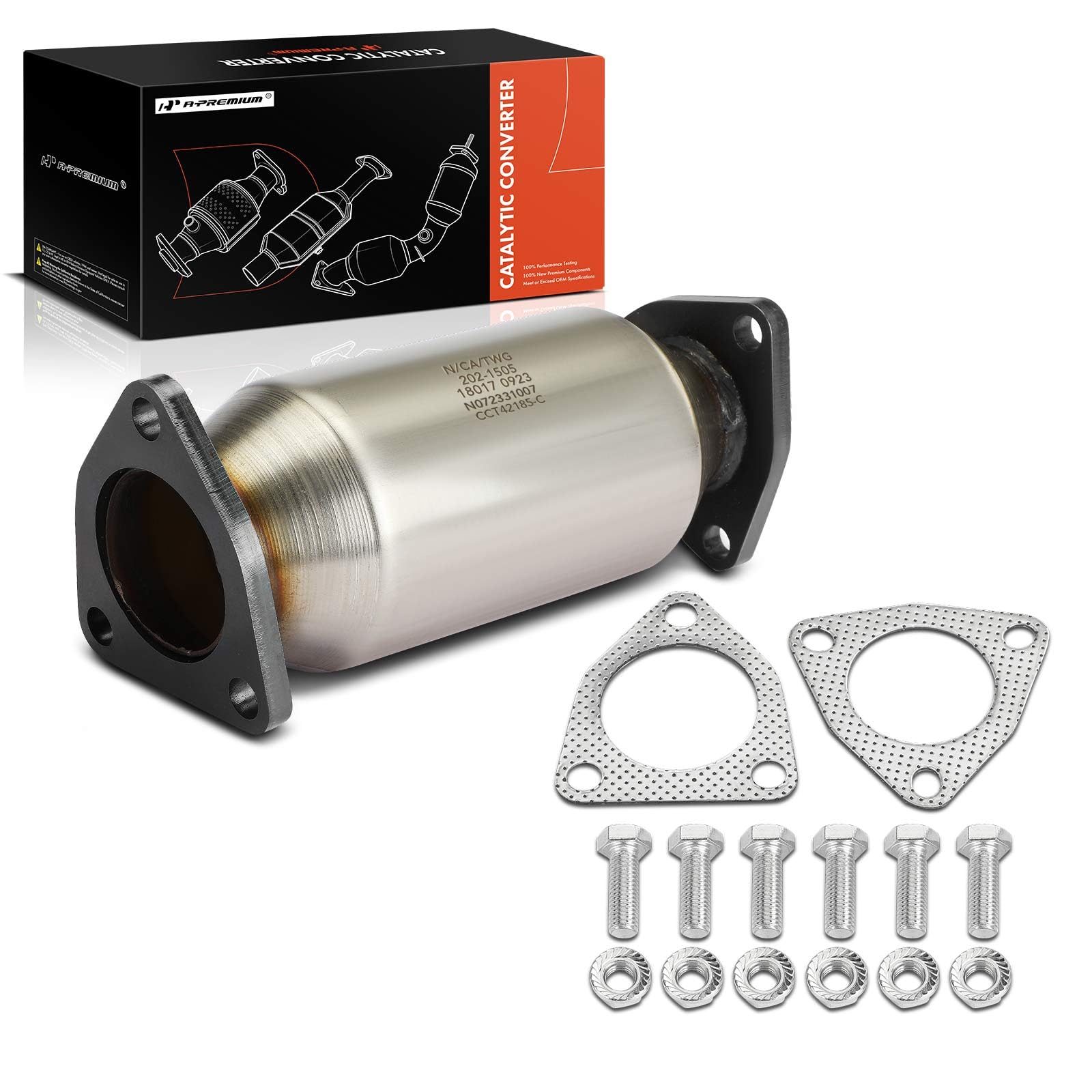 MagnaFlow Direct-Fit Catalytic Converter | Honda Accord (03-07) / Acura TL (04-08) (5571683)