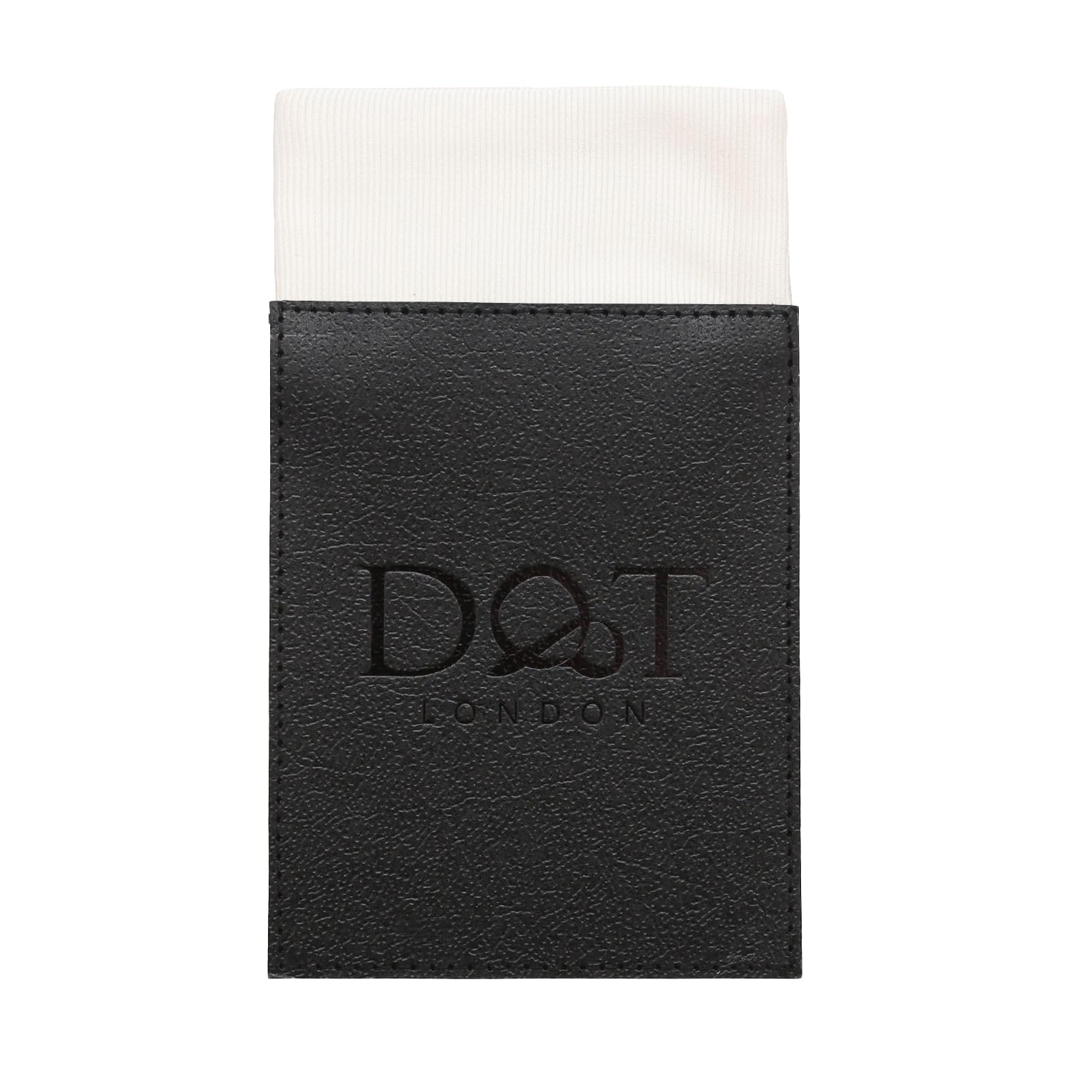 Dqt Men's Pearled Ivory - Fold Plain Twill Pre-Folded Pocket Square - Wedding, Business & Formal Suit Handkerchief