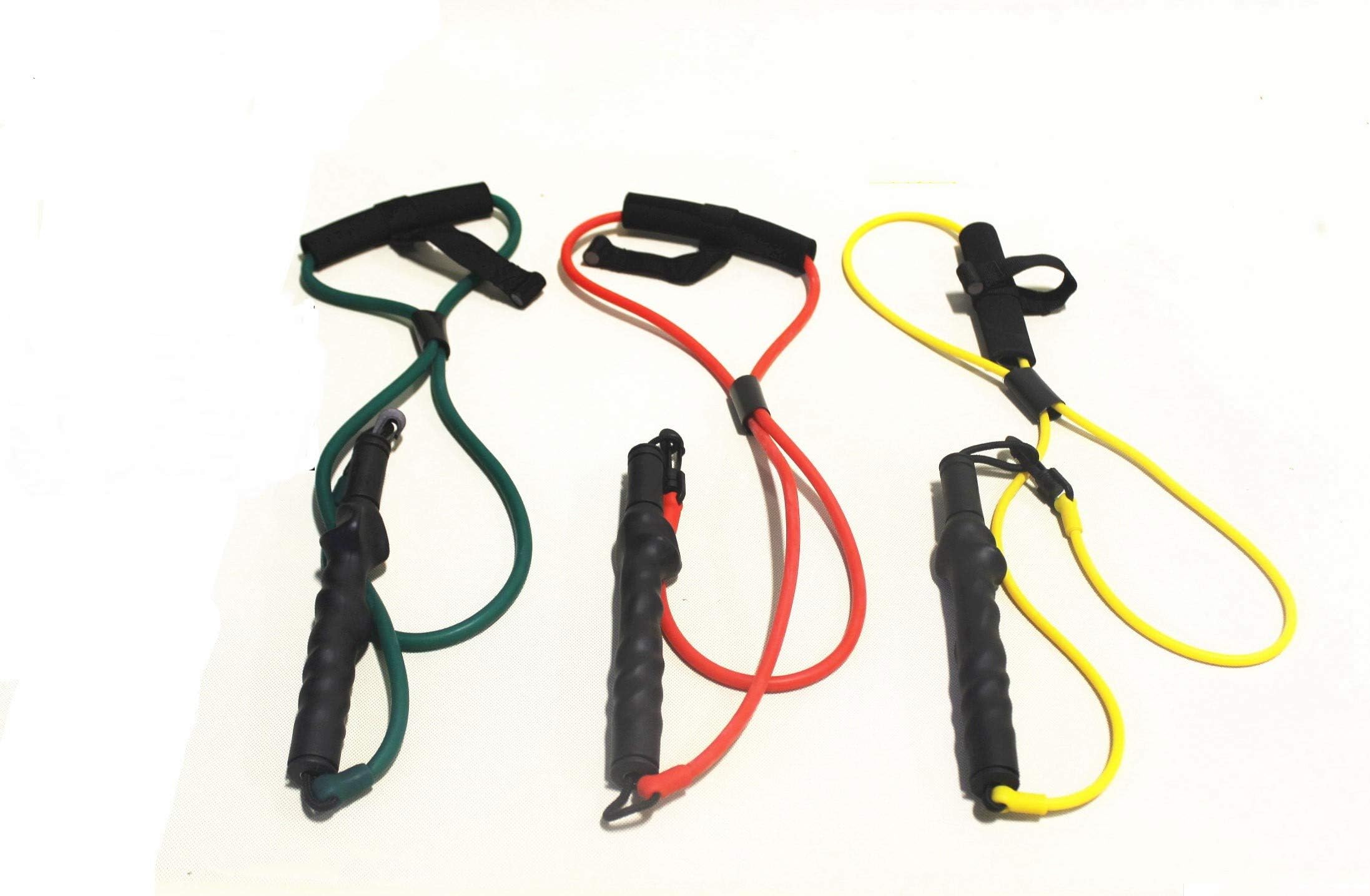 Golf Men & Women Exercise Resistance Bands Comfort Handles Great for Workouts Physical Therapy Yoga Exercise Bands Pull up Bands for Home Full Body Workouts Swing Cord (Right-Handed only)