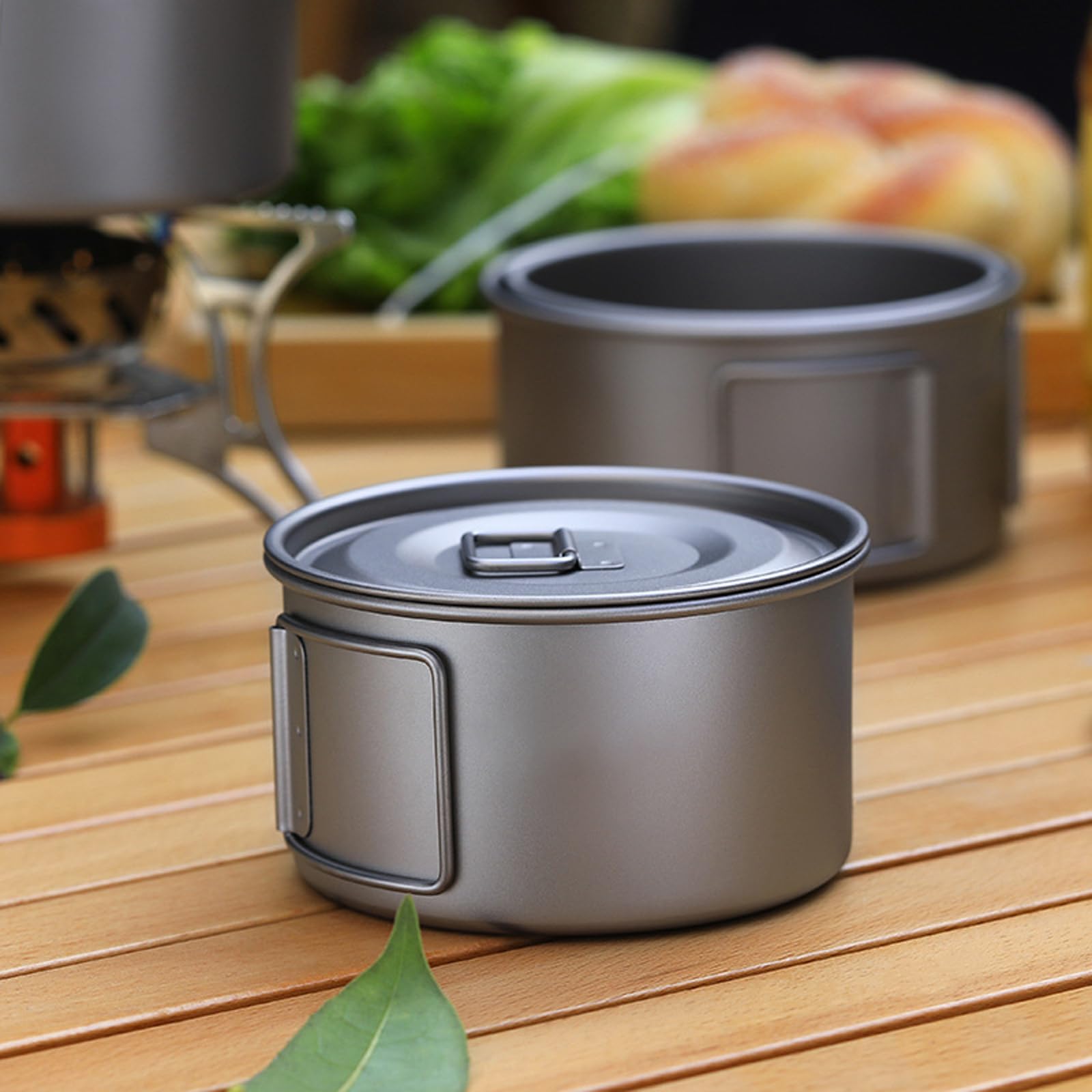 Cuenco para una sola persona, para acampar al aire libre, cena, contenedor de alimentos, versátil para picnics y camping, multiusos