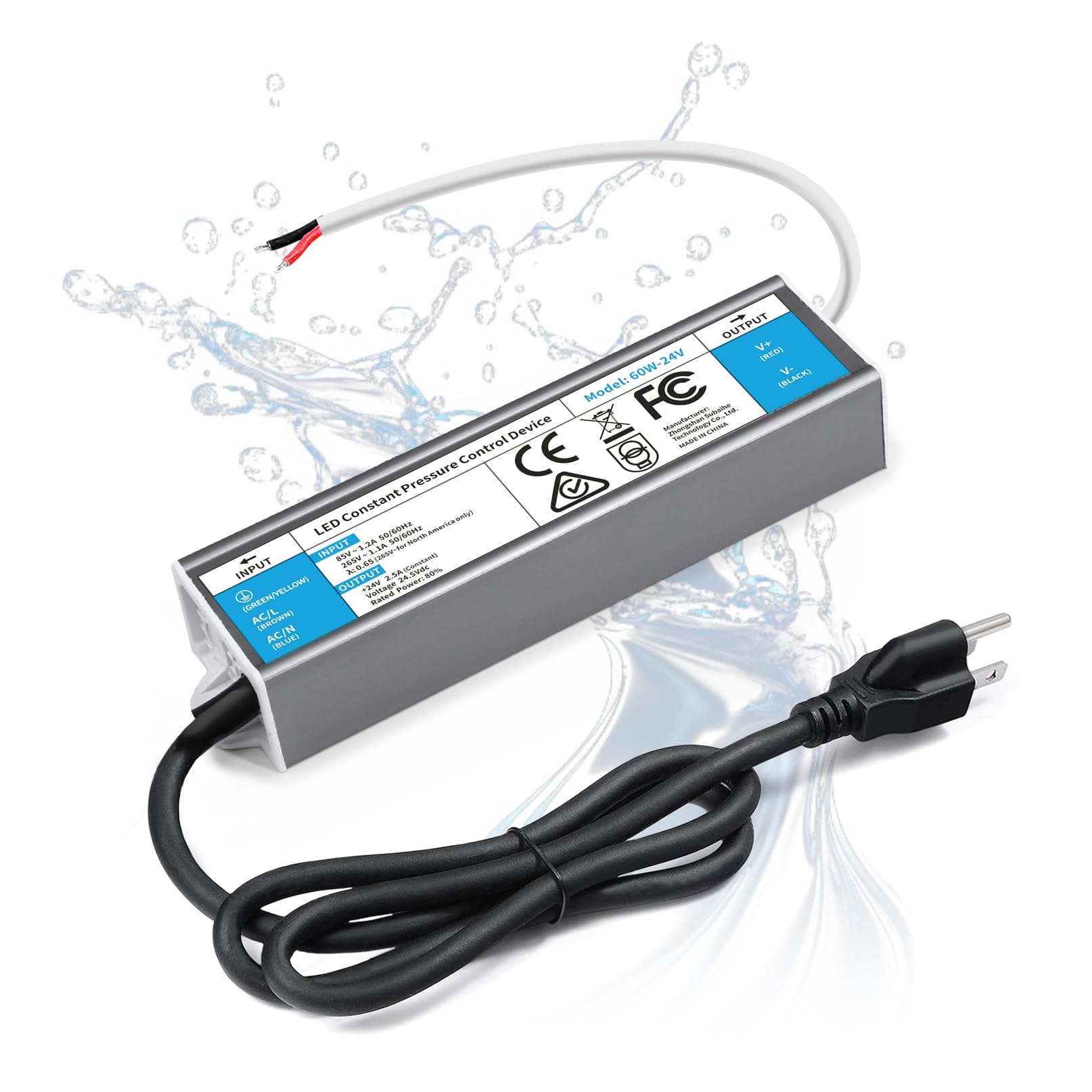 Waterproof LED Driver 12V Power Supply - 100W -20