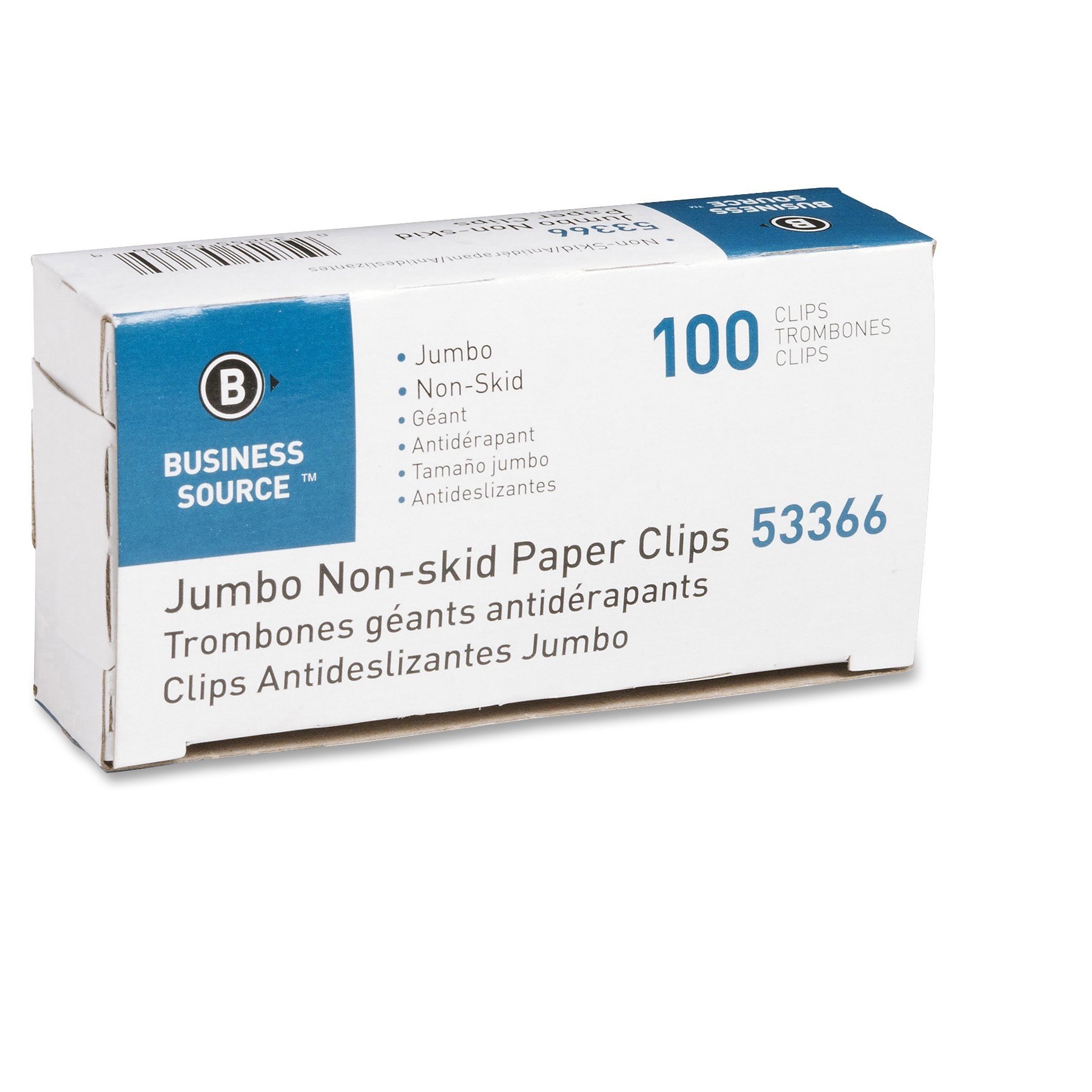 Business SourceNonskid Paper Clips