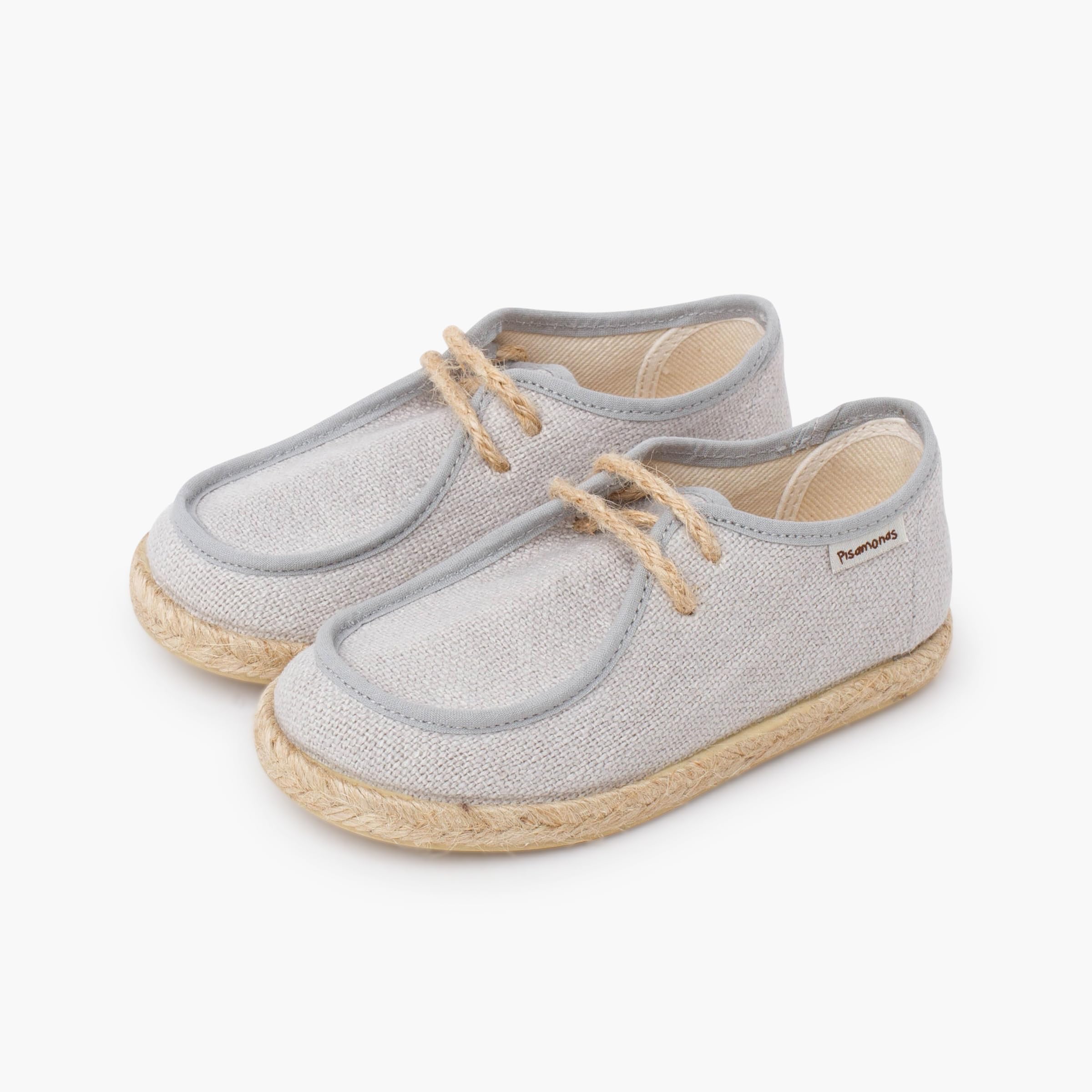 Pisamonas Scarpe da Barca Wallaby Bambino Juta