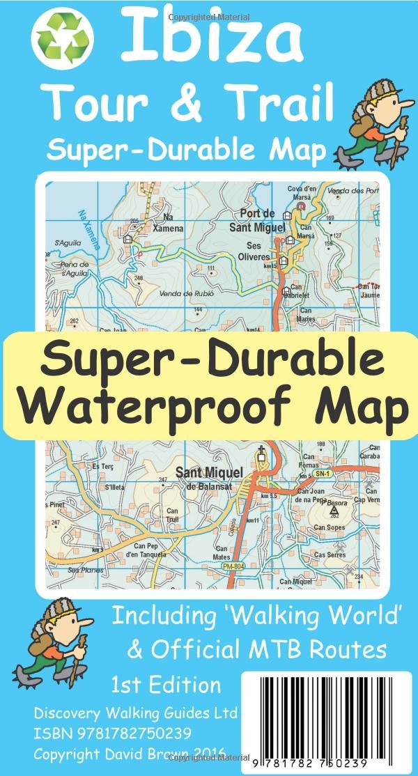 Ibiza Tour and Trail Map