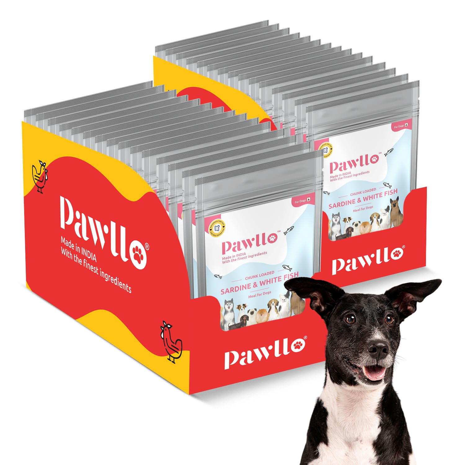 Pawllo Sardine & Whitefish Gravy for Dogs | Dog Food | Pet Food | Dog Wet Food | Puppy Food | Gravy Dog Food | Puppy Wet Food | Dog Food Puppy | Dog Food Adult | 6 Pouches of 70 ml Each (6) (B0CP13536Z) Amazon Price History, Amazon Price Tracker